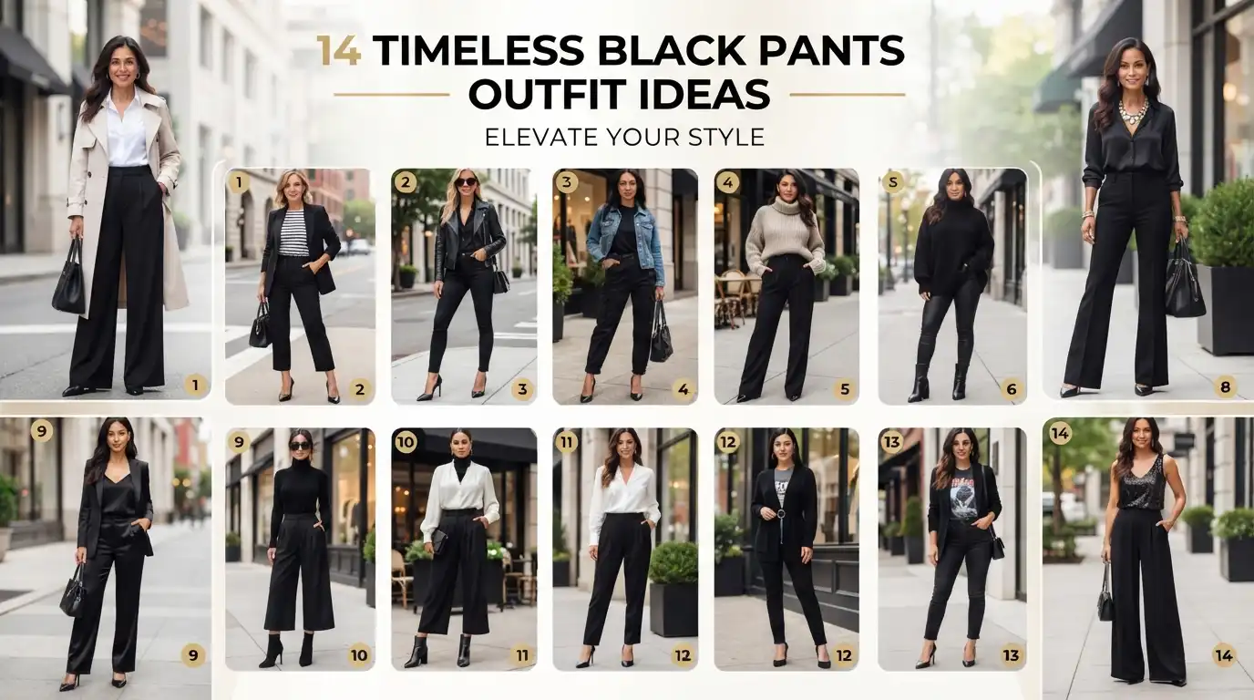14 Timeless Black Pants Outfit Ideas to Elevate Your Style