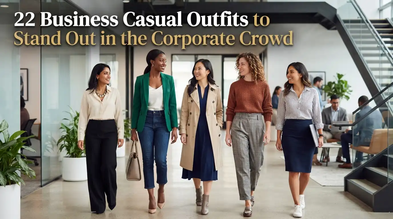 22 Business Casual Outfits to Stand Out in the Corporate Crowd