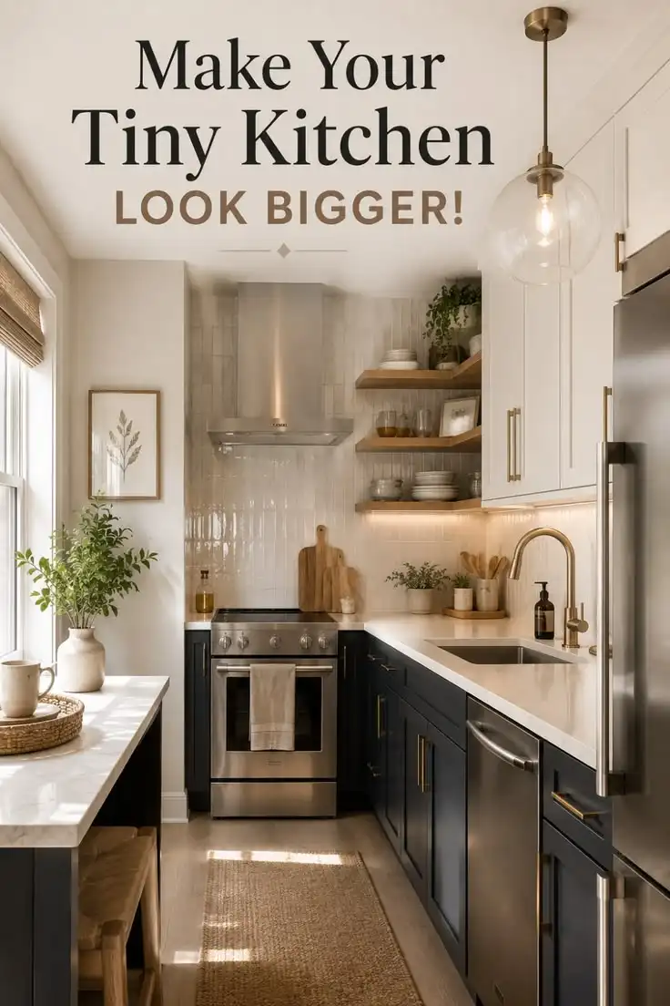 23 Small Kitchen Design Ideas That Actually Make Your Space Feel Bigger