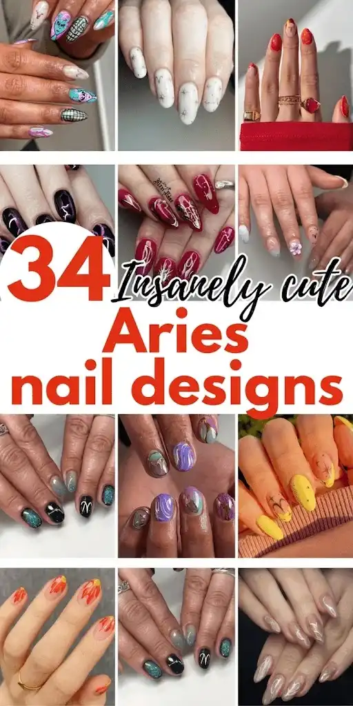 34 Aries Nail Designs That Actually Match Your Energy