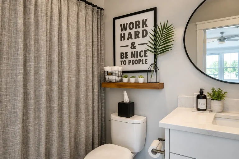16 Creative Over-the-Toilet Decor Ideas to Transform Your Bathroom Space