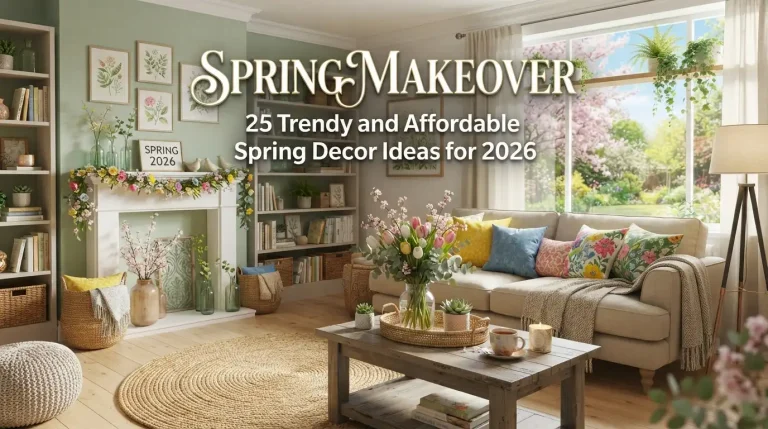 Spring Makeover: 25 Trendy and Affordable Spring Decor Ideas for 2026
