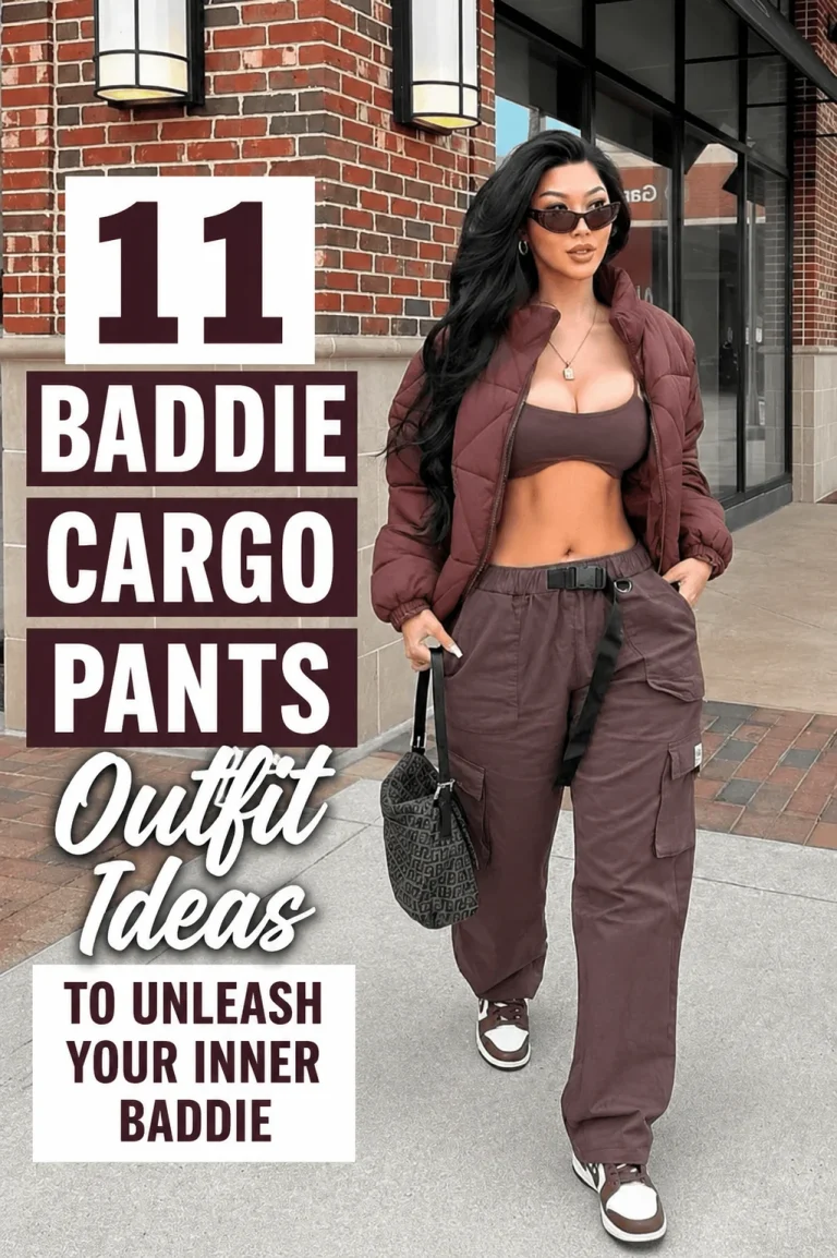 11 Baddie Cargo Pants Outfit Ideas to Unleash Your Inner Baddie
