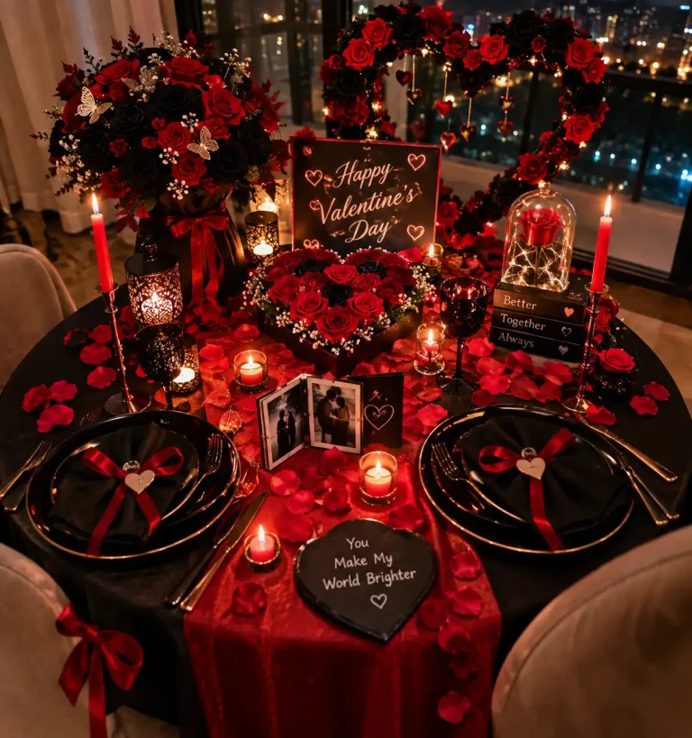 Setting the Mood: 21 Charming Valentine’s Day Tablescape Ideas