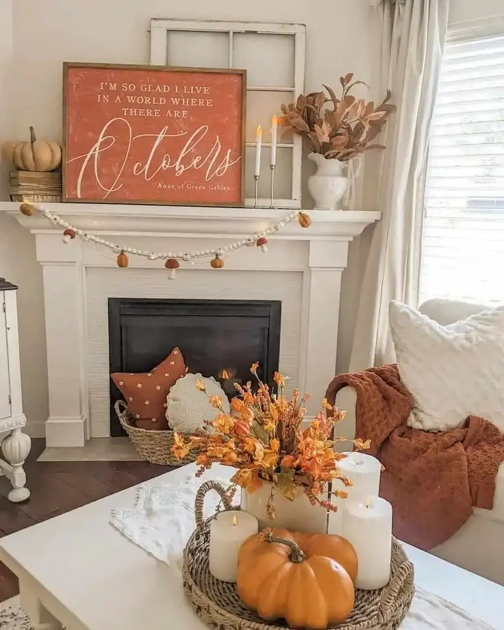 23 Fall Mantel Decor Ideas 2026: Cozy Up Your Fireplace with Fall Flair